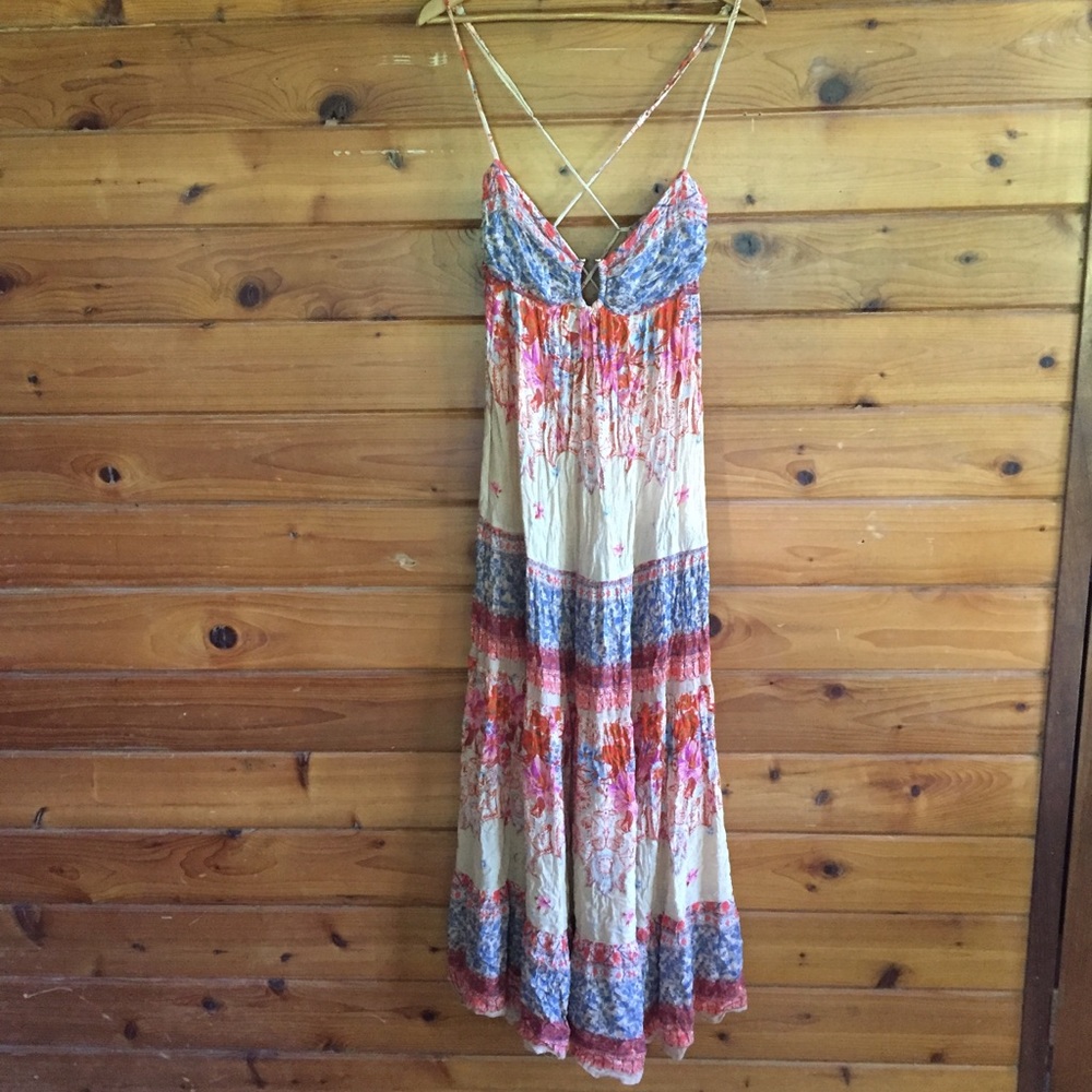 Free People Multicolor Maxi Dress